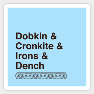 Spaceship Earth Narrators Sticker